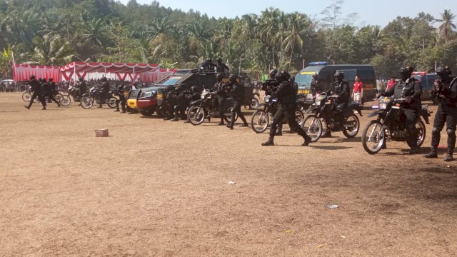 Polresta Magelang Gelar Latihan Sispamkota Rayonisasi Kedu Raya