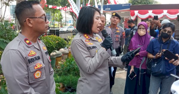 Polres Magelang Kota Selamatkan Bumi dengan Menanam 2017 Pohon