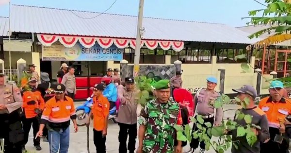 Polsek Muntilan Bersama Masyarakat Sinergi Hijaukan Bumi