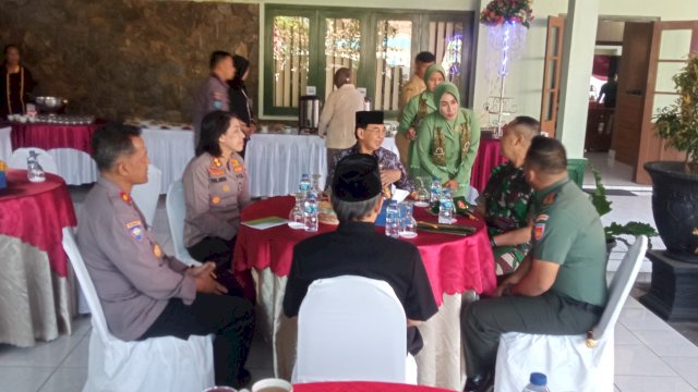 Kapolres Magelang Kota Ikut Sambut Kunjungan Danrem 072/Pamungkas