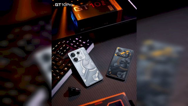 Infinix GT 10 Pro hadir dalam 2 warna ,Cyber Black dan Mirage Silver.Foto:instagram@infinixglobal