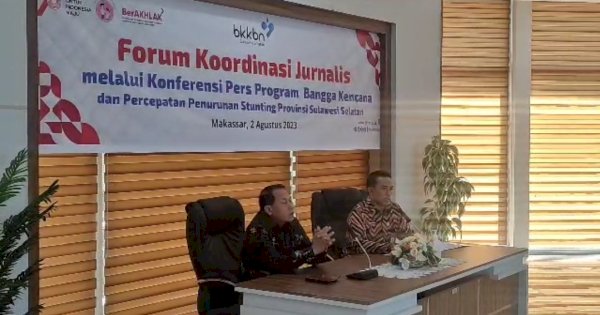 Kepala BKKBN Sulsel Kumpul Bareng Wartawan, Ini Yang Disampaikan