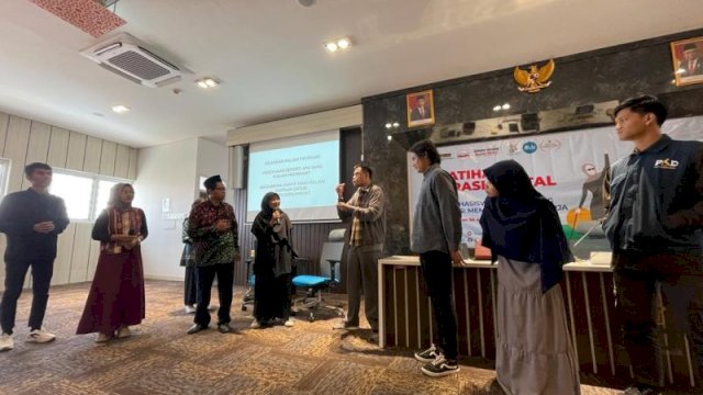 UIN Sunan Kalijaga menggelar pelatihan Literasi Digital untuk mahasiswa Difabel dalam menghadapi 
dunia kerja digital. Foto:ist
