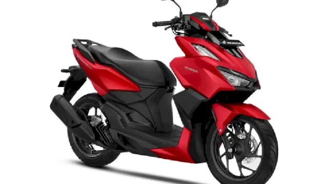 Honda Vario 160 varian warna Grande Matte Red. Foto:dok.AHM