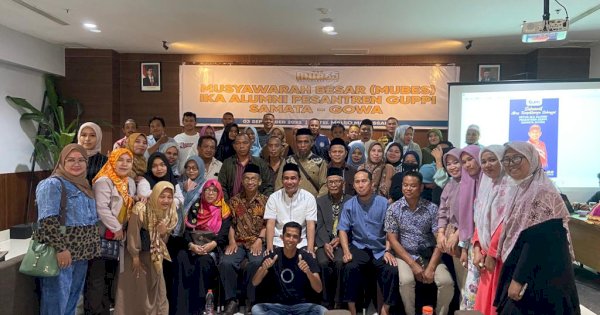 Terpilih Ketua IKA Pesantren GUPPI Gowa, RL: Mari Kembalikan Nama Besar GUPPI