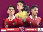 Timnas Indonesia U-23 Siap Tempur di Laga Perdana Kontra Taiwan, ini Link Live Streaming