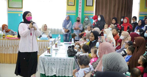 Gencarkan Grebek Stunting, Fatmawati Rusdi Kunjungi Puskesmas di Dua Kecamatan