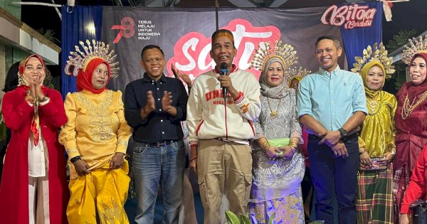 Rudianto Lallo – Supratman Kompak Hibur Warga Bitoa di Pesta Rakyat