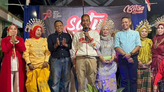 Rudianto Lallo &#8211; Supratman Kompak Hibur Warga Bitoa di Pesta Rakyat