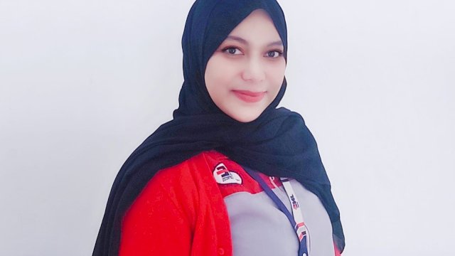 Branch Manager JNE Makassar, Suci Indah Permatasari. 