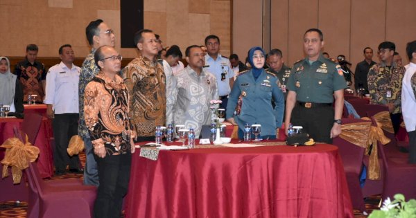 Danrem 072/Pamungkas Hadiri Acara Forum Koordinasi Sinkronisasi