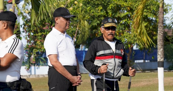 Meriahkan HUT Pepabri, Danrem 072/Pamungkas Ikut Jalan Sehat