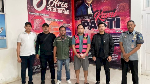 Kejari Jeneponto tetapkan Aldian Escobar Ahmad sebagai tersangka Kasus Hibah Sapi BPBD Jeneponto. Foto :ist