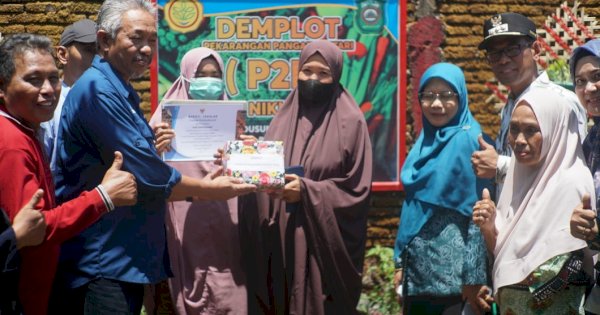 Menginspirasi Wanita Tani, Pj Bupati Takalar Kunjungi Pekarangan Produktif Terbaik