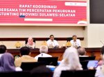 Pimpin Rakor Penanganan Stunting, Pj Gubernur Bahtiar Minta Semua Pihak Terlibat