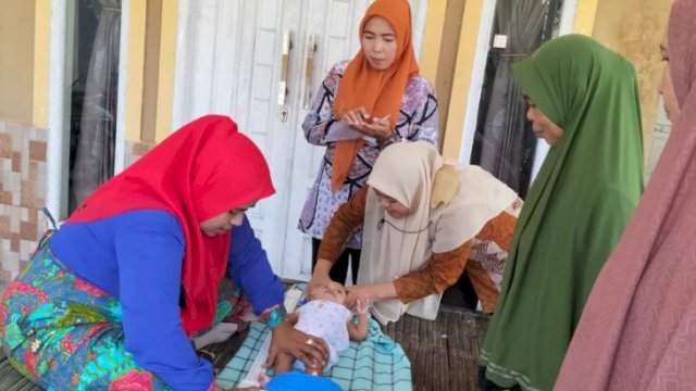 Gerakan Pemberdayaan dan Pendayagunaan Posyandu berhasil menjadikan Takalar dalam menangani kasus Stunting.Foto: ist