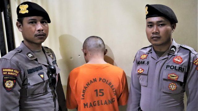 Curi Kotak Amal Mushola, Polsek Candimulyo Amankan Pria 46 Tahun