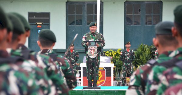 Berikan Jam Komandan, Danyonarmed 11 Kostrad Beri Pesan Menggetarkan Prajurit