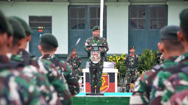 Berikan Jam Komandan, Danyonarmed 11 Kostrad Beri Pesan Menggetarkan Prajurit