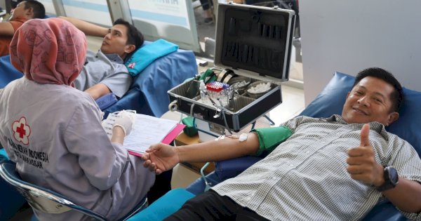 Pelindo Day 2023, Pelindo Group Wilayah Kerja Makassar Gelar Aksi Donor Darah
