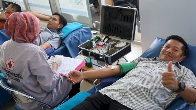 Pelindo Day 2023, Pelindo Group Wilayah Kerja Makassar Gelar Aksi Donor Darah