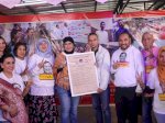Fashion Show Meriahkan Deklarasi Relawan ‘Emak-Emak Cinta Prabowo_Cantik dan Cerdas