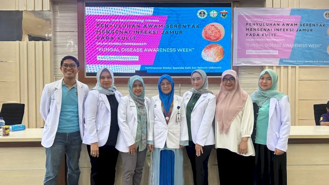 KSDMI Perdoski Cabang Makassar Sukses Penyuluhan Infeksi Jamur Pada Kulit ke 17 Titik