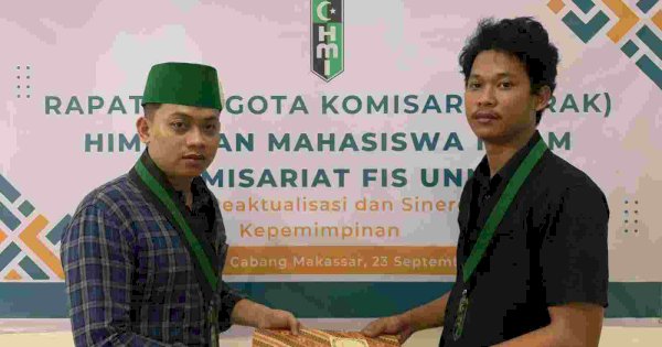 Saipul Iman Pimpin HMI Komisariat FIS UNM: Langkah Awal Menuju Perubahan Signifikan