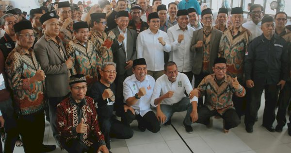 Muhaimin Iskandar Disambut Hangat Pengurus Muhammadiyah Sulsel