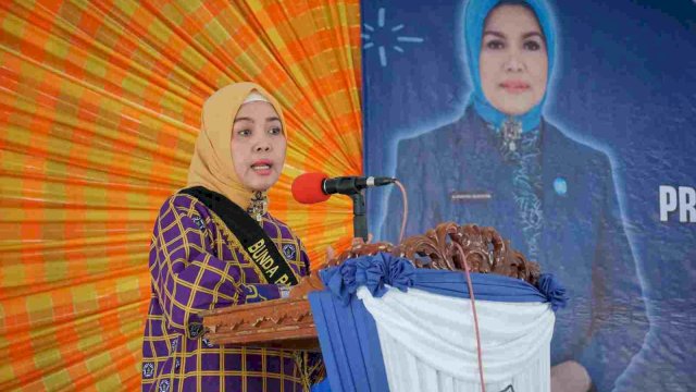 Bunda PAUD Bulukumba, Hj. Andi Herfida Muchtar. Foto:ist