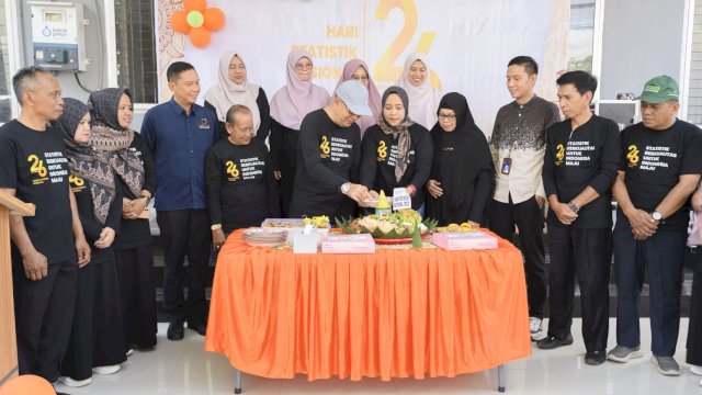 Hari Statistik Nasional 2023, BPS Bone Gelar Apel Siaga dan Ramah Tamah