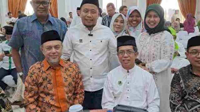 Tamsil Linrung hadiri Milad KAHMI ke-57, Kamis (28/9).Foto:ist