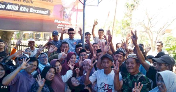 Marsuki Ajak Pendukungnya Tampilkan Rekam Jejak Positif dalam Pilkades Bonto Salluang