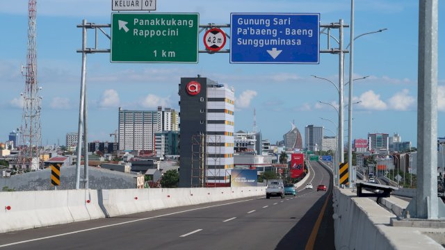 Mulai 29 September 2023, Jalan Tol Ujung Pandang Seksi 1,2 dan 3 Resmi Berlakukan Penyesuaian Tarif