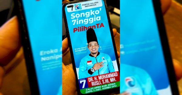 Ustadz Rusli Dg Tompo, Suarakan Suara Rakyat Gowa di Pileg 2024 dengan Tagline ‘Songko Tinggia’