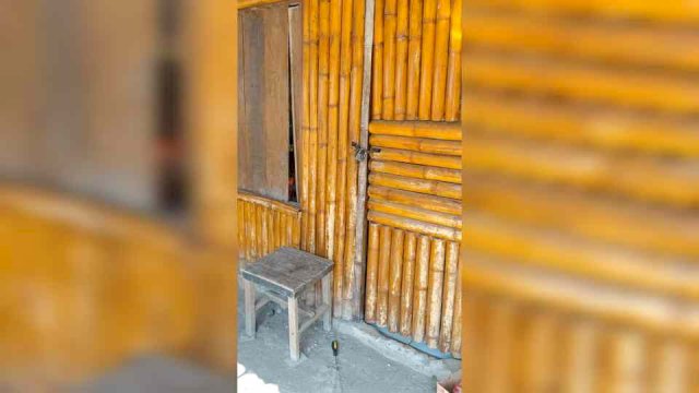 Kantin SMAN 2 Jeneponto yang dibobol kawanan pencuri. Foto:ist