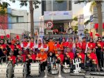 Unit Drum Corps Gerakan Pramuka Unhas Mencuri Perhatian dalam BCA Autoshow KCU Makassar 2023