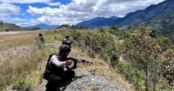 Baku Tembak TNI-Polri dengan KKB di Papua Pegunungan, Empat Anggota KKB Tewas