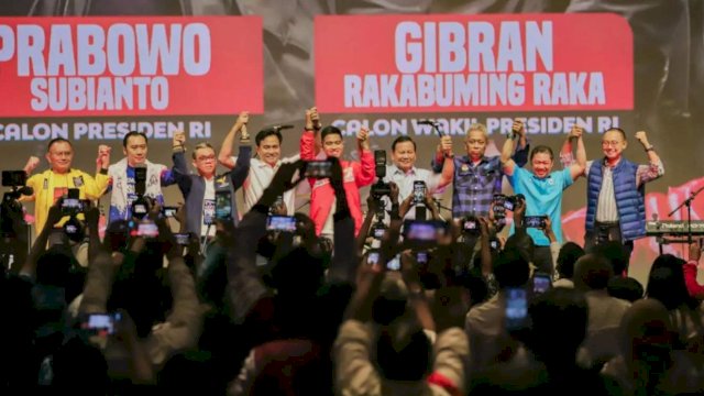 Partai Solidaritas Indonesia (PSI) resmi mengusung Prabowo Subianto dan Gibran Rakabuming Raka sebagai Capres dan Cawapres. Foto:instagram@psi_id