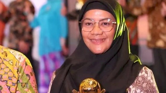 Direktur utama Perumda Parkir Makassar Raya, Yulianti Tomu
