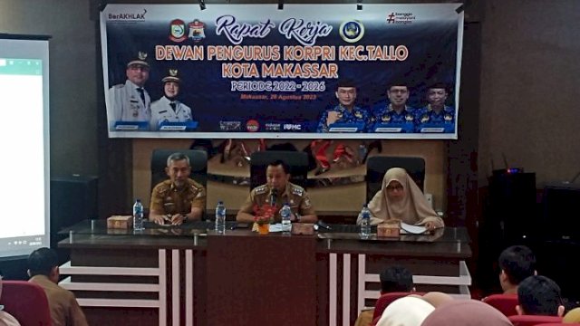 Buka Raker Korpri Kecamatan Tallo, Alamsyah Sahabuddin Ajak Berinovasi
