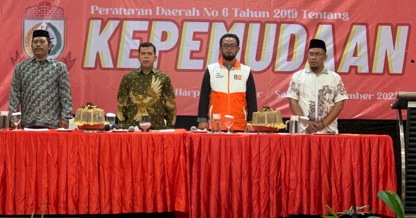 Pesan Ustaz Hadi Saat Sosper Perda Pemuda Makassar