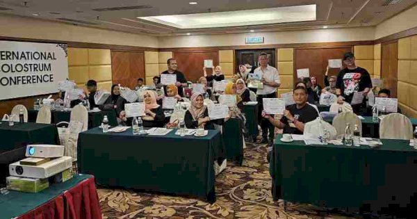 Peringati 25 Tahun Mengabdi, Prominens FK UMI Sukses Gelar International Conferance Colostrum di Malaysia