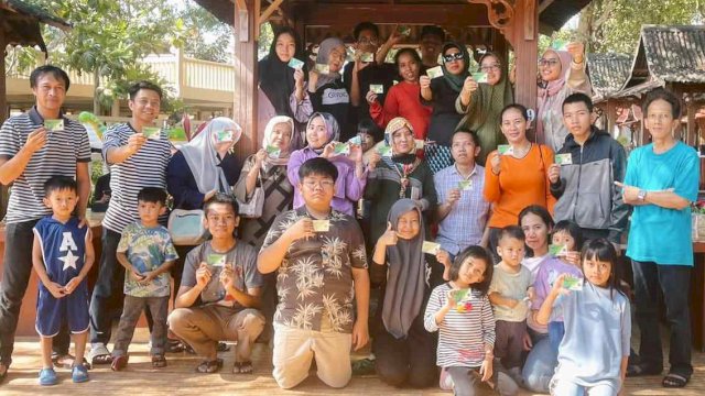 Bacaleg PAN Dapil II Makassar, Ahmad Razak memberikan perlindungan bagi para relawannya. Foto:ist