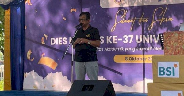 Dies Natalis Ke-37, Aksa Mahmud Tantang Unibos Lebarkan Sayap di 9 Negara Asean