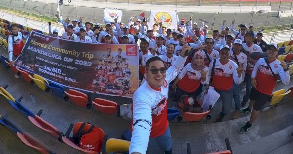 Semangat Satu Hati Bikers Honda untuk Grand Prix Mandalika 2023
