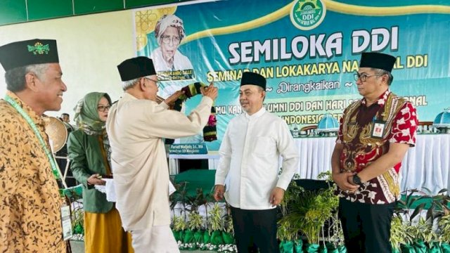 Temu Kangen di DDI Mangkoso, Tamsil Linrung Bahas Perubahan