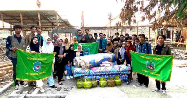 HPMT Jeneponto Salurkan Bantuan untuk Korban Kebakaran di Batujala dan Bungungloe