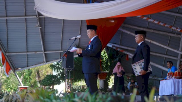 Bupati MYL Irup Hari Sumpah Pemuda Pesan Melek Teknologi
