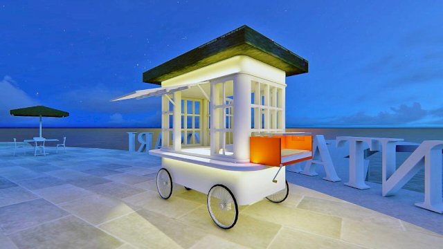 HUT Makassar ke 416, Diskop Bagi Puluhan Gerobak Pisang Epe